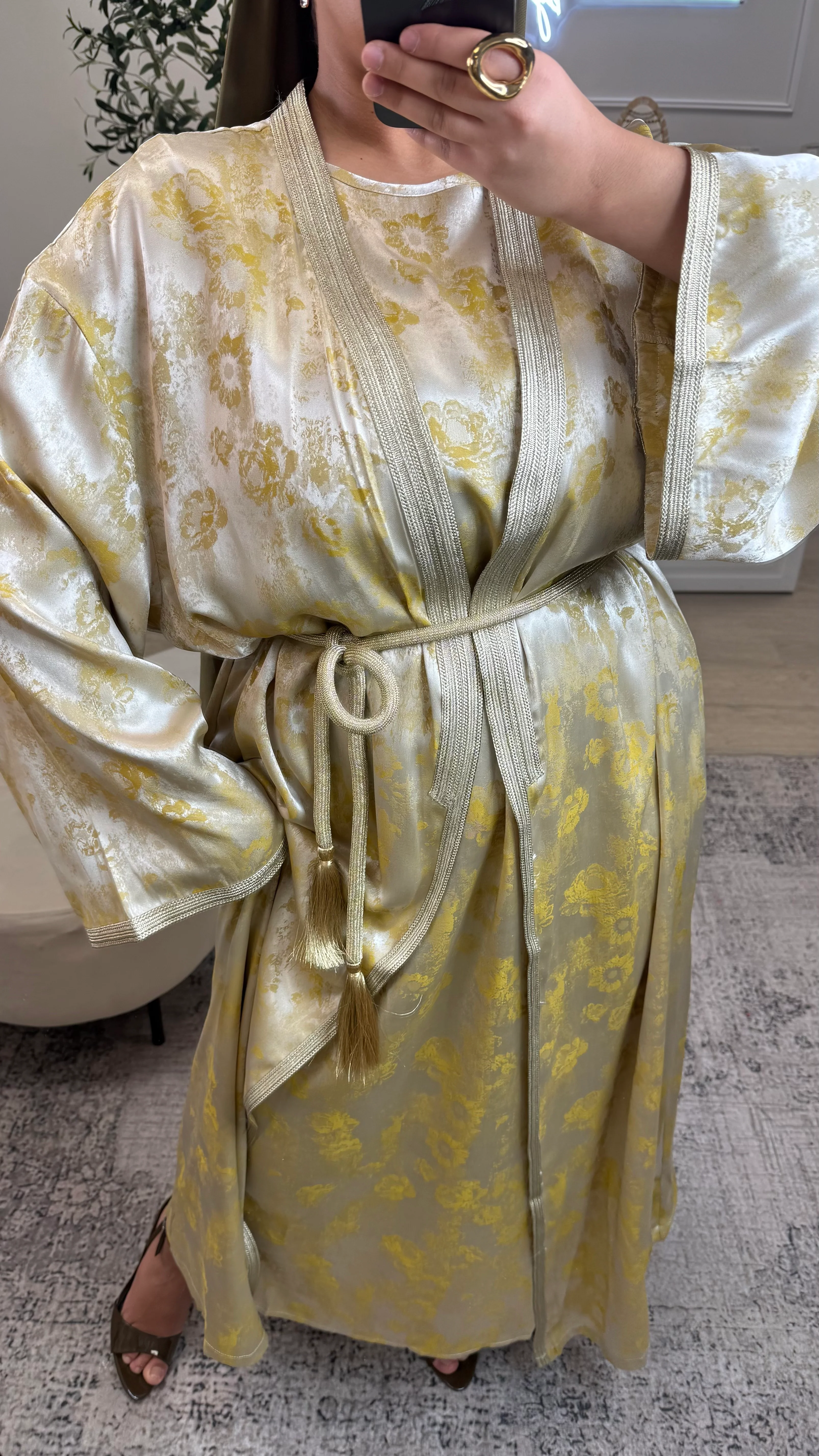 ENSEMBLE SOUS ROBE EVA  [ DORÉE] - Image 2