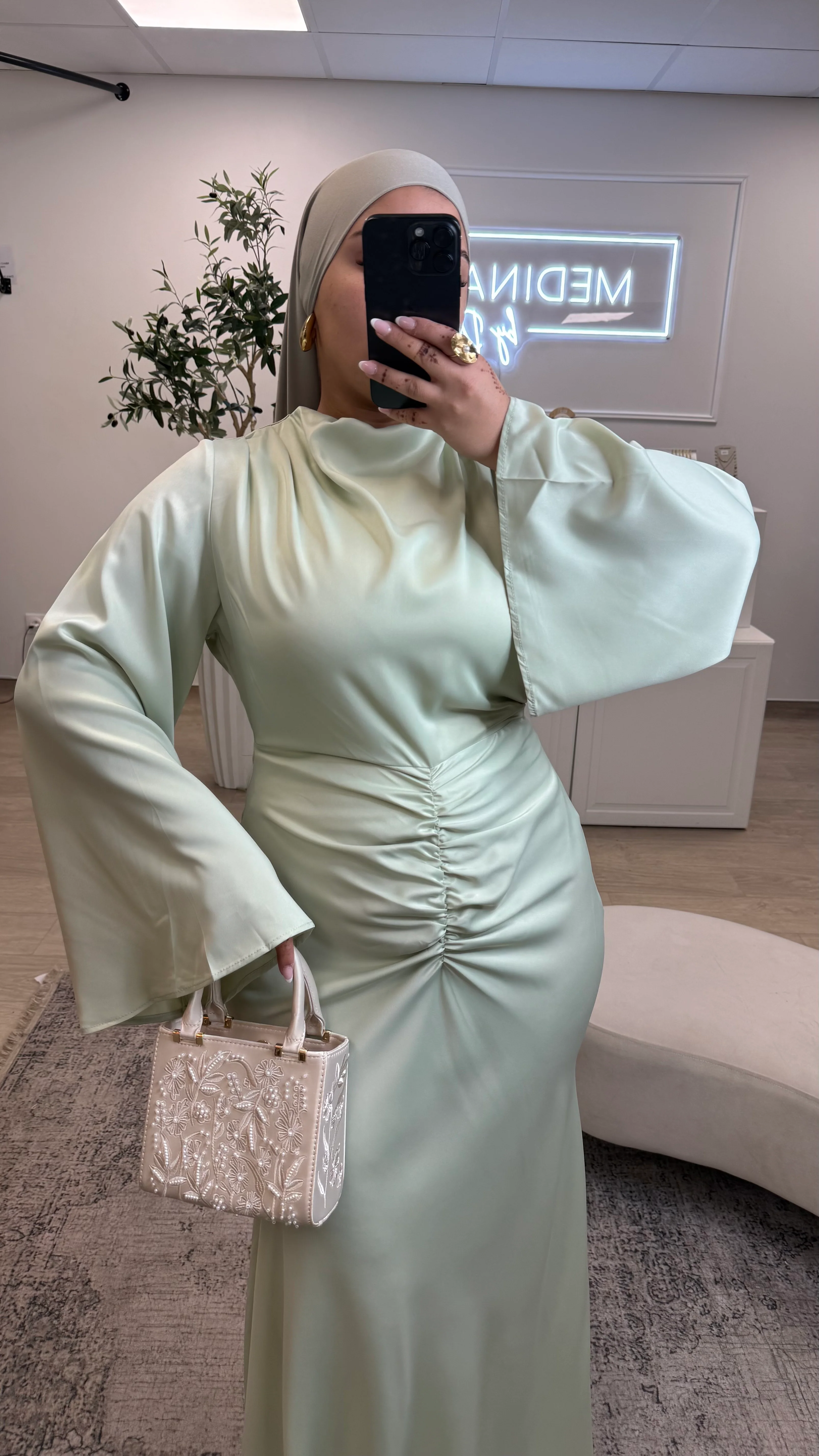 ROBE PREMIUM MARIE [ vert ] - Image 2